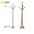 High Conductivity Copper/Brass Lightning Rod  Equipment Earth Rod For Lightning Protection System